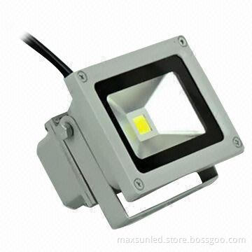 LED floodlight, 10W, manufacturer, 86 to 265V input voltage